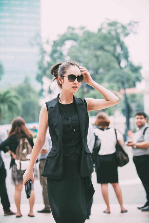 Jennifer Phạm sành điệu dạo phố - ảnh 3