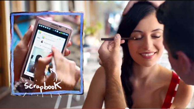 Chưa ra thị trường, Galaxy Note 4 đã gây sốt - ảnh 1