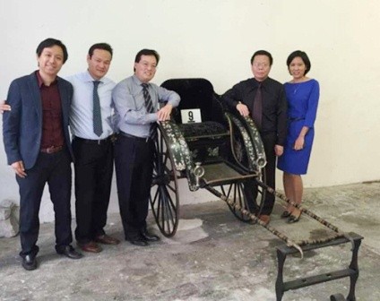 Đưa xe kéo của vua Thành Thái từ Pháp về Việt Nam - ảnh 1