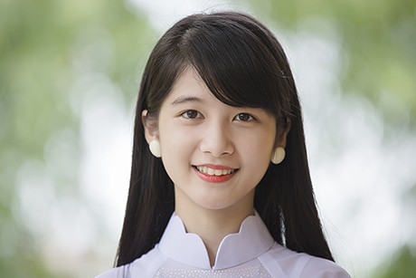 Nữ sinh Thái Nguyên xinh xắn “trong veo” gây sốt - ảnh 5