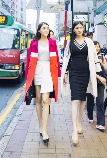 Ngọc Trinh cùng dàn chân dài tung tăng dạo phố Hong Kong - ảnh 8