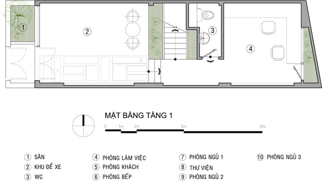 Tư vấn xây nhà ống 52 m2 để ở và làm văn phòng - ảnh 1