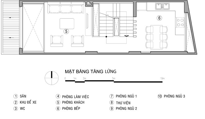 Tư vấn xây nhà ống 52 m2 để ở và làm văn phòng - ảnh 2