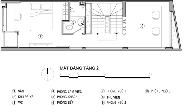 Tư vấn xây nhà ống 52 m2 để ở và làm văn phòng - ảnh 3
