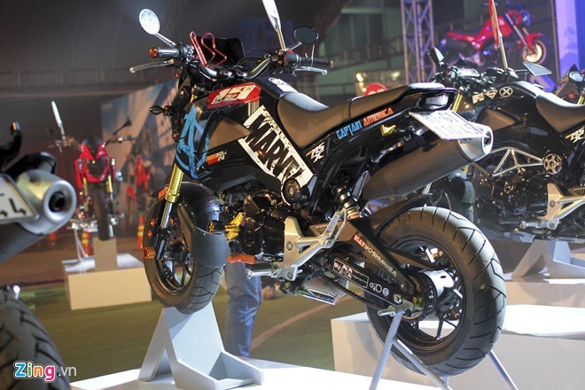 Cận cảnh những chiếc Honda MSX 125 độ siêu đẹp - ảnh 9