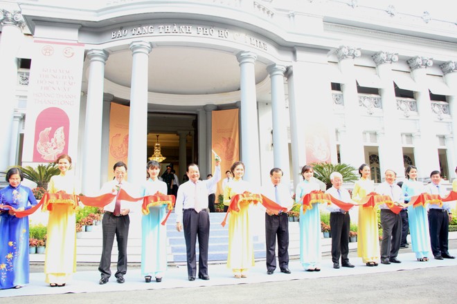 Trưng bày hiện vật Hoàng thành Thăng Long tại TPHCM - ảnh 4