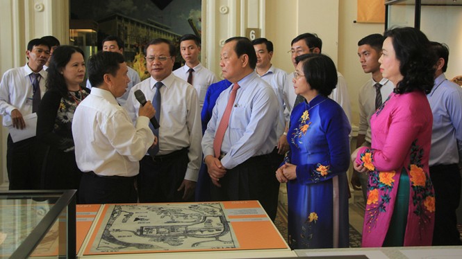 Trưng bày hiện vật Hoàng thành Thăng Long tại TPHCM - ảnh 9
