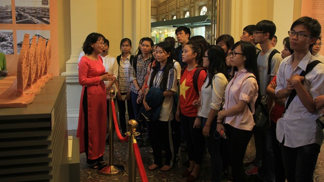 Trưng bày hiện vật Hoàng thành Thăng Long tại TPHCM - ảnh 10
