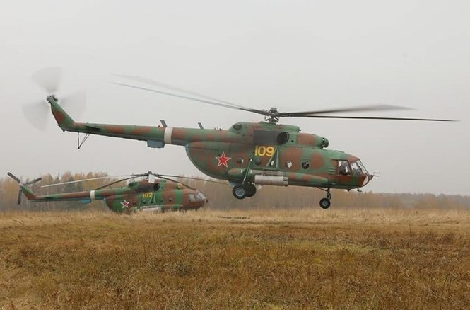 Uy lực khủng khiếp của trực thăng Mi-8MT Nga - ảnh 10