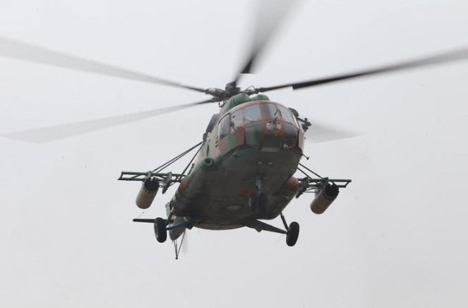 Uy lực khủng khiếp của trực thăng Mi-8MT Nga - ảnh 2