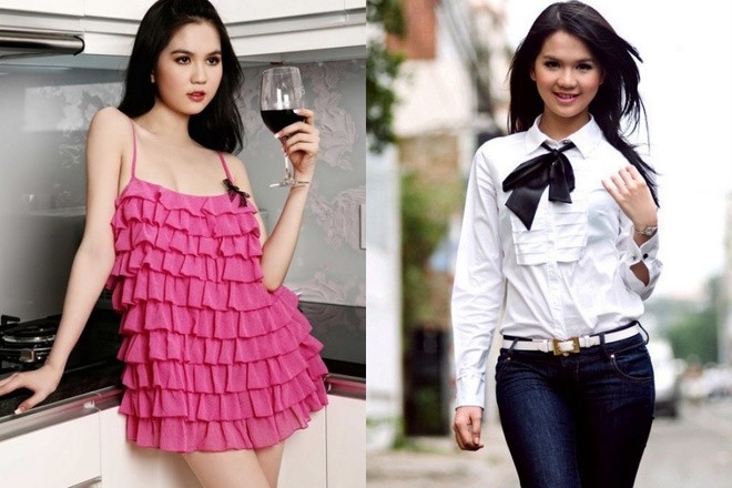 Nhan sắc biến đổi kinh ngạc của Ngọc Trinh sau 10 năm - ảnh 6