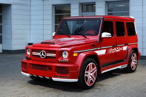 Cận cảnh Mercedes G63 AMG - off-road sặc sỡ - ảnh 1