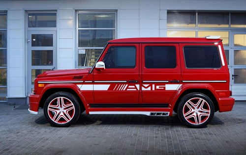 Cận cảnh Mercedes G63 AMG - off-road sặc sỡ - ảnh 2