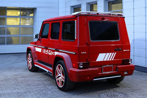 Cận cảnh Mercedes G63 AMG - off-road sặc sỡ - ảnh 4