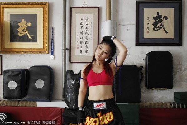 Nhan sắc vạn người mê của 'hot girl Muay Thai' Hong Kong - ảnh 6