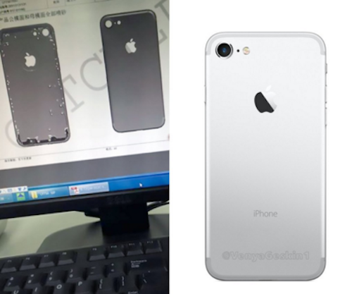 Hình dựng iPhone 7 dựa trên ảnh rò rỉ - ảnh 1