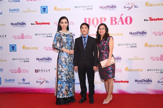 Mỹ nhân hội ngộ tại họp báo Hoa hậu Việt Nam 2016 - ảnh 6