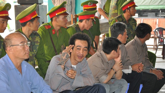 Gần 100 cảnh sát bảo vệ phiên tòa xử giang hồ Phú Quốc - ảnh 1