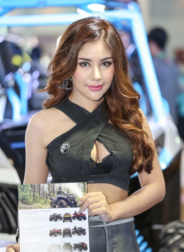 Mỹ nhân khoe dáng tại triển lãm ôtô lớn nhất Thái Lan - ảnh 19