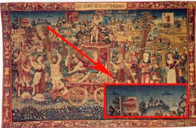 Bí ẩn những bức tranh về 'nền văn minh ngoài trái đất' - ảnh 8