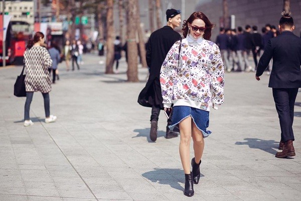 Minh Hằng “ghi điểm” ở tuần lễ thời trang Seoul - ảnh 11