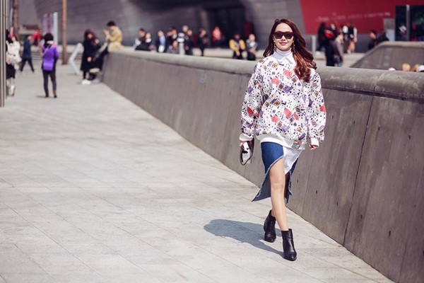 Minh Hằng “ghi điểm” ở tuần lễ thời trang Seoul - ảnh 10
