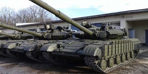 Bên trong xưởng nâng cấp xe tăng của quân đội Ukraine - ảnh 15