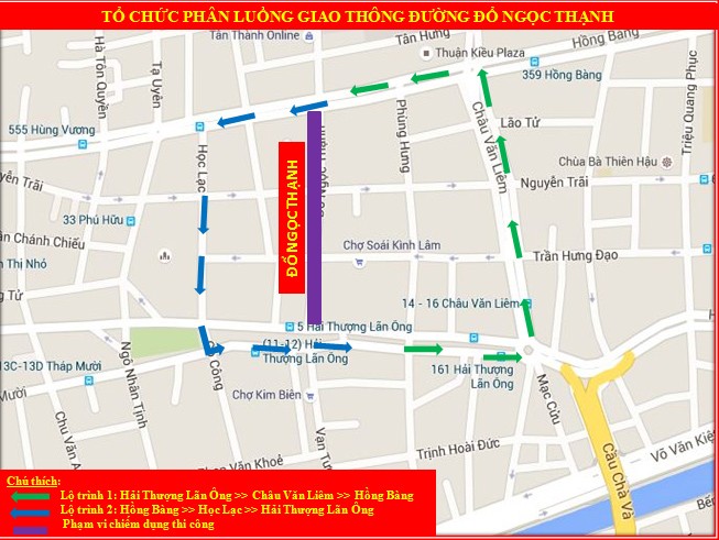 TP.HCM: Phân luồng giao thông hàng loạt tuyến đường - ảnh 8