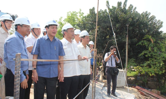3 nhịp dầm cầu Ghềnh mới đã hoàn thành - ảnh 1