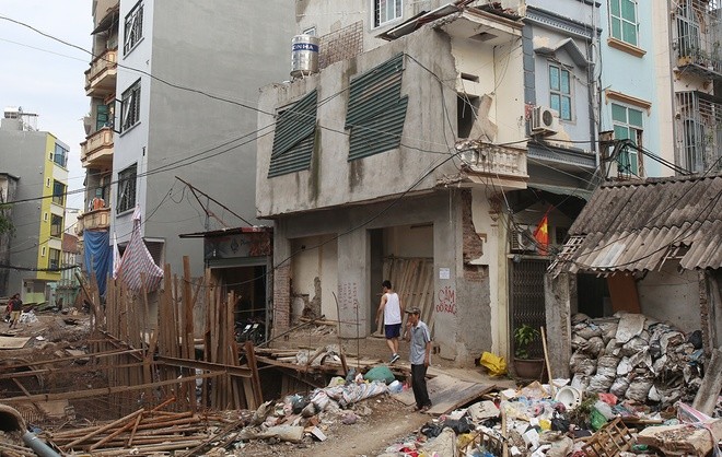 Nhà siêu mỏng lại mọc lên ở Hà Nội - ảnh 2