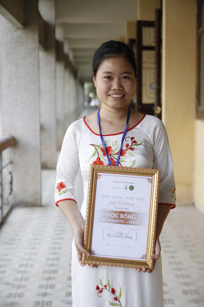 Học bổng Monsanto - VNUA: Chắp cánh ước mơ sinh viên nông nghiệp - ảnh 4