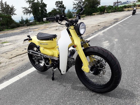 Honda Super Cub độ 'độc' của chàng trai Khánh Hòa - ảnh 1