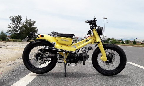 Honda Super Cub độ 'độc' của chàng trai Khánh Hòa - ảnh 2