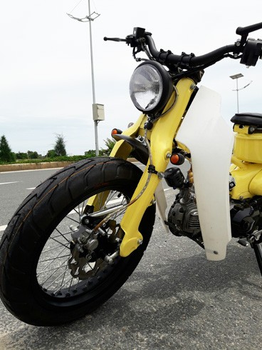 Honda Super Cub độ 'độc' của chàng trai Khánh Hòa - ảnh 4