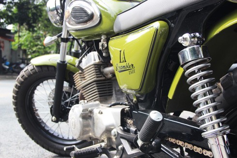 Thợ Việt 'độ' Honda Custom LA250 phong cách scrambler - ảnh 9