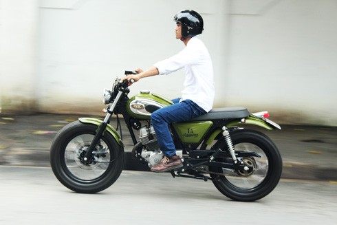 Thợ Việt 'độ' Honda Custom LA250 phong cách scrambler - ảnh 12