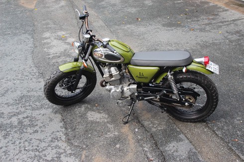 Thợ Việt 'độ' Honda Custom LA250 phong cách scrambler - ảnh 1