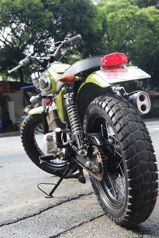 Thợ Việt 'độ' Honda Custom LA250 phong cách scrambler - ảnh 3