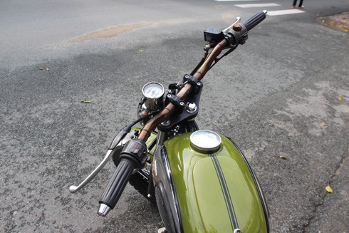 Thợ Việt 'độ' Honda Custom LA250 phong cách scrambler - ảnh 5