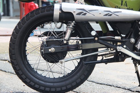Thợ Việt 'độ' Honda Custom LA250 phong cách scrambler - ảnh 8