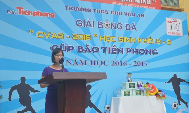 Trao giải bóng đá cúp báo Tiền Phong - ảnh 1