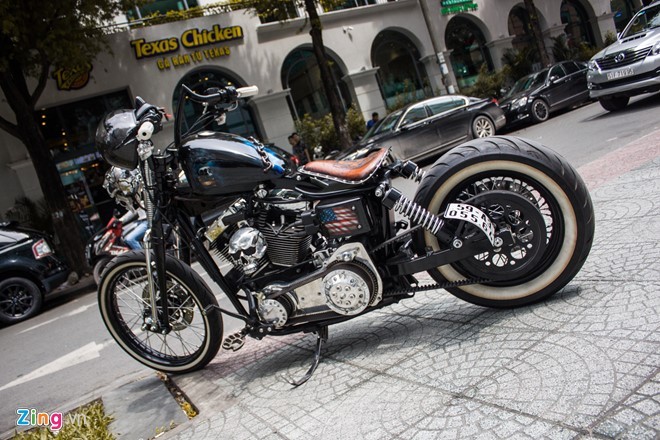 Tròn mắt trước Harley-Davidson độ phong cách Halloween - ảnh 2
