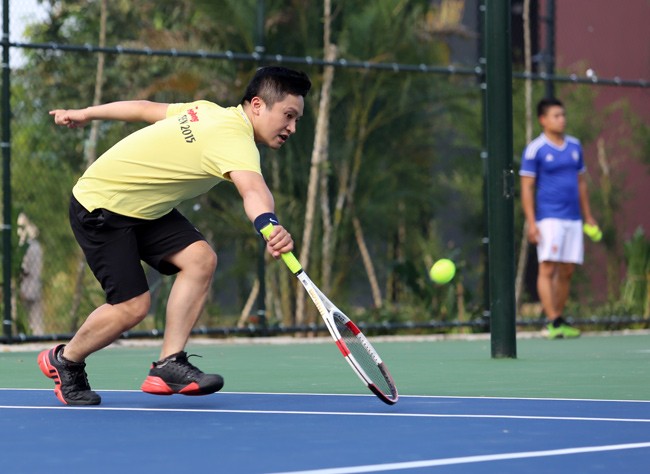 Sôi nổi giải quần vợt báo Tiền Phong - ảnh 13