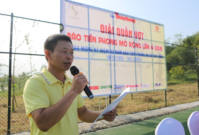 Sôi nổi giải quần vợt báo Tiền Phong - ảnh 4