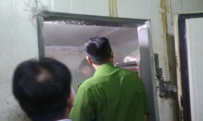 Phát hiện gần 2 tấn thịt đà điểu 'pha' thịt heo - ảnh 1