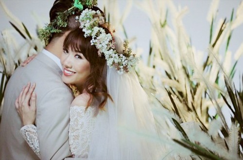 Hari Won hóa công chúa trong ảnh cưới với Trấn Thành - ảnh 1