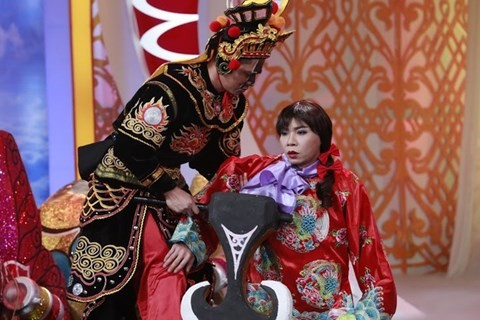 'Bật mí' về trang phục của 'cô Đẩu' trong Táo quân 2017 - ảnh 2