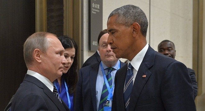 Những cuộc gặp đáng nhớ giữa ông Putin và ông Obama - ảnh 7