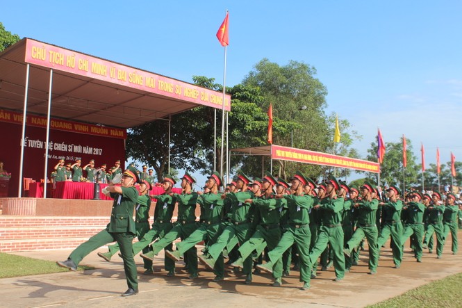 Tuyên thệ Chiến sỹ mới năm 2017 - ảnh 2