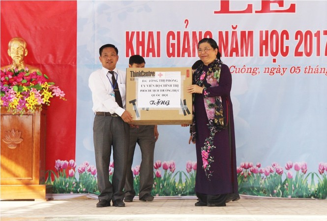 Nghệ An: Tưng bừng ngày hội khai trường - ảnh 3